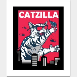 catzilla Posters and Art